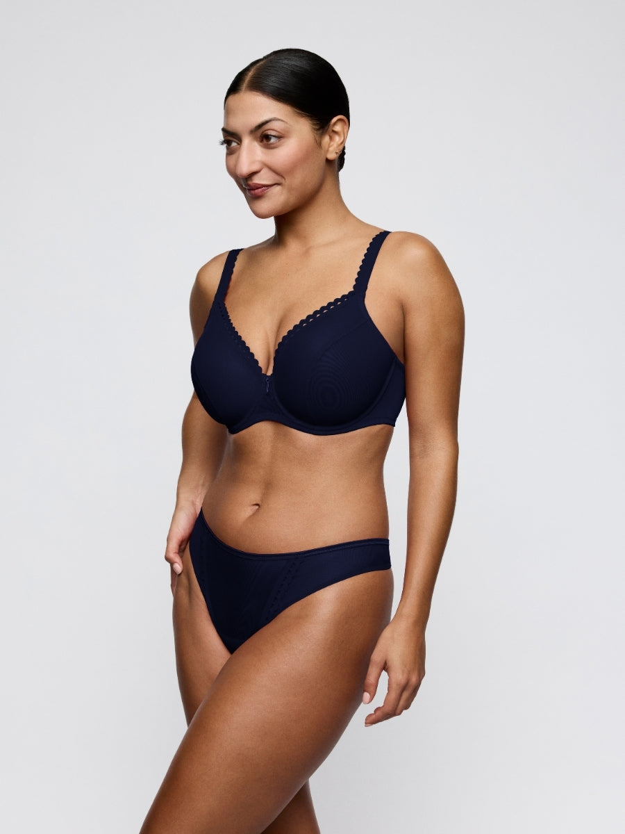 Wowgirl Padded Heartshape Bra - Evening Blue