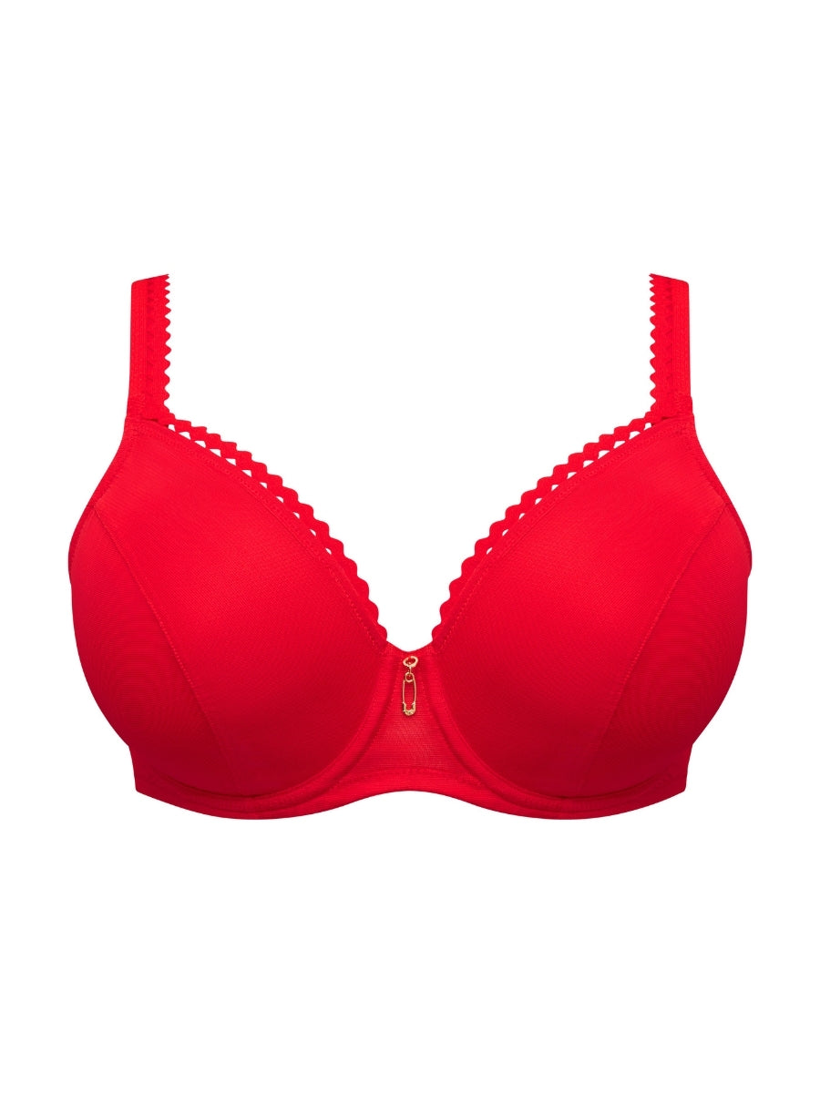 Wowgirl Padded Heartshape Bra - True Red