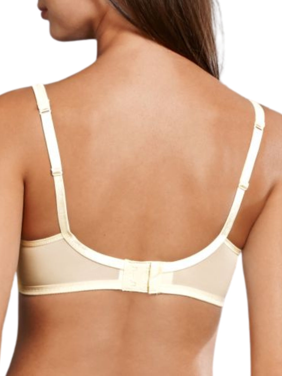Lace Rose Contour Soft Bra - Champagne