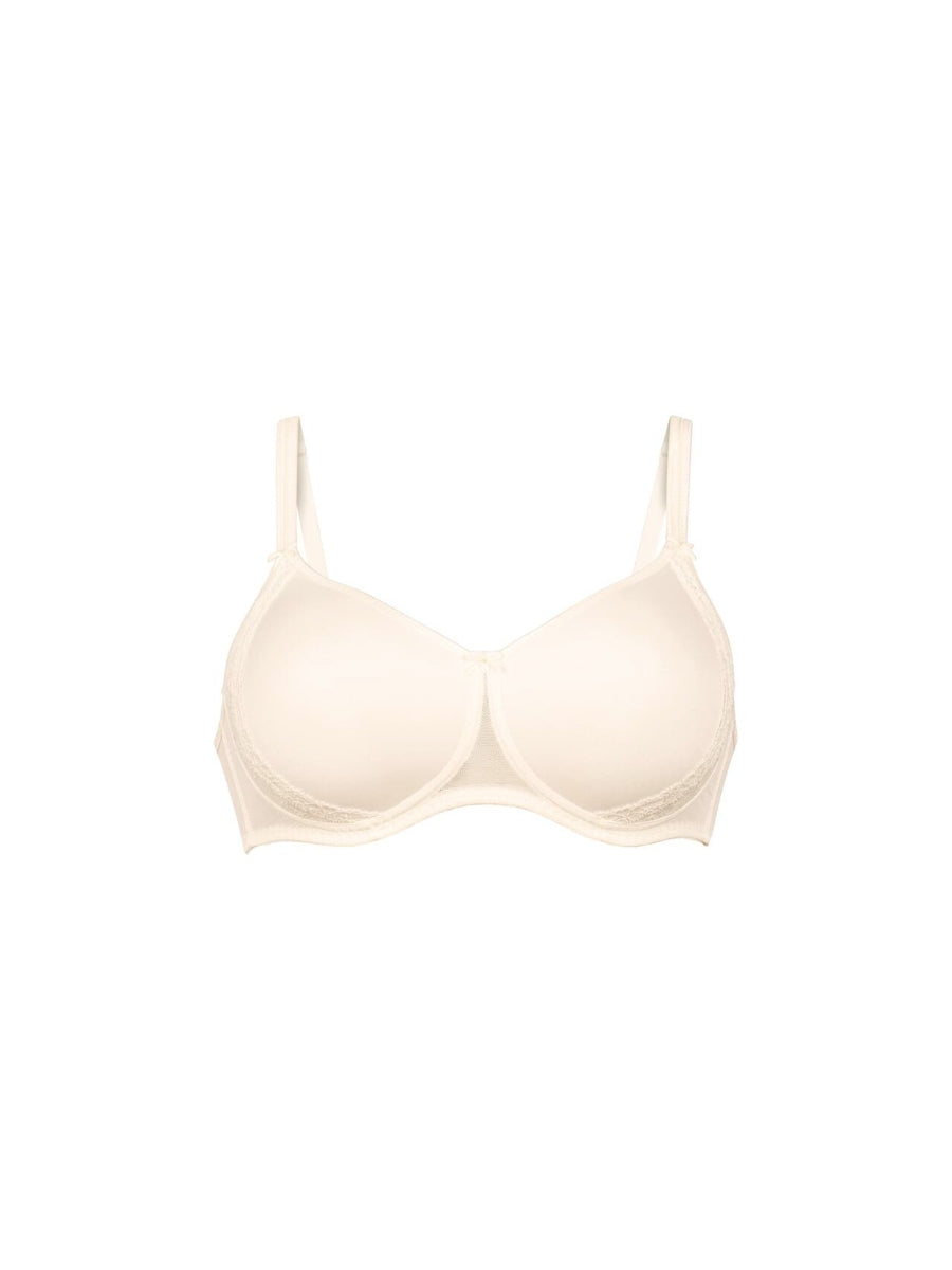 Lace Rose Contour Soft Bra - Champagne