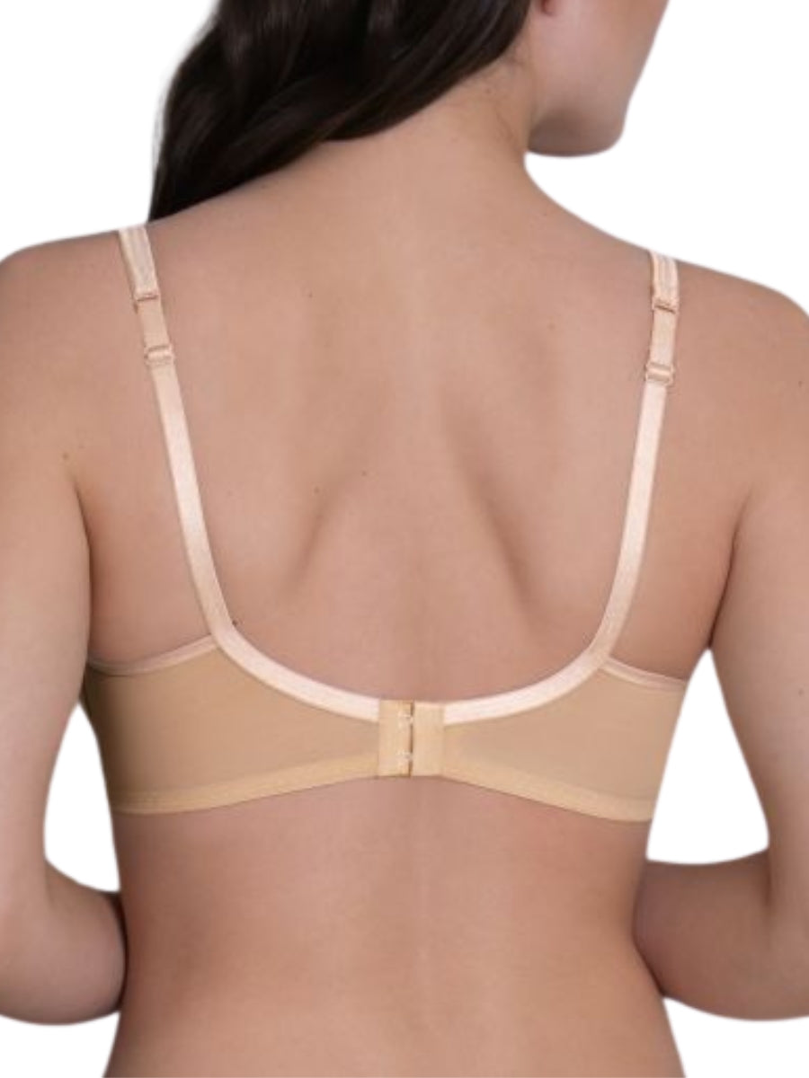 Lace Rose Contour Soft Bra - Desert