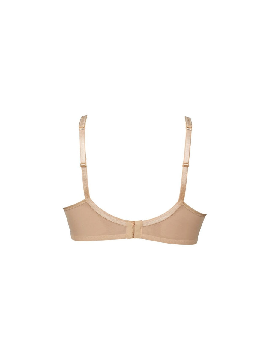 Lace Rose Contour Soft Bra - Desert