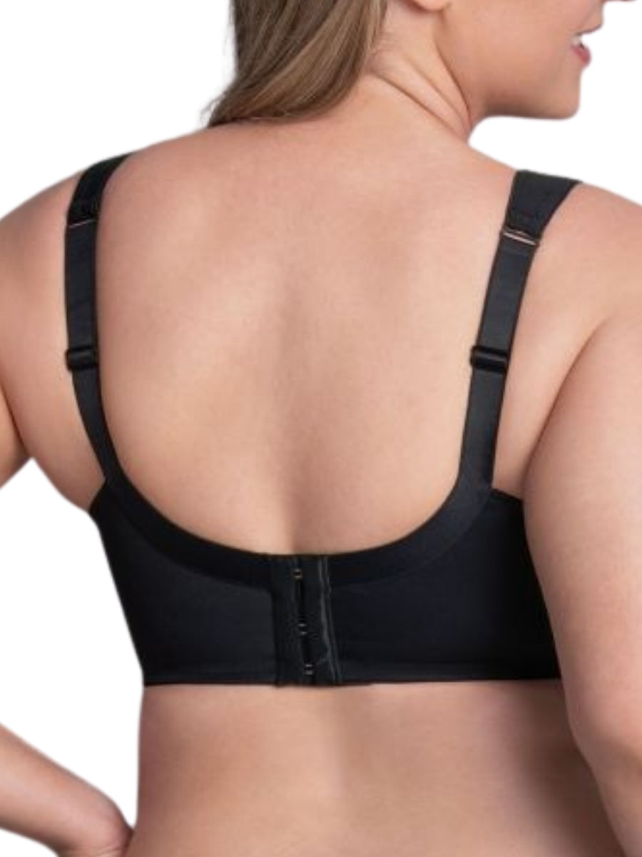 Twin Underwired Moulded Bra - Black