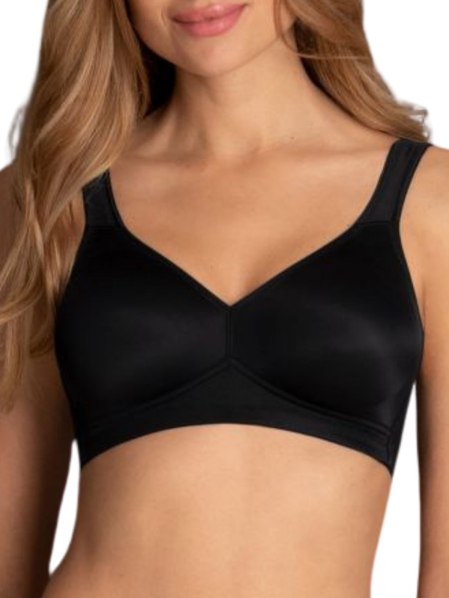Twin Moulded Soft Bra - Black