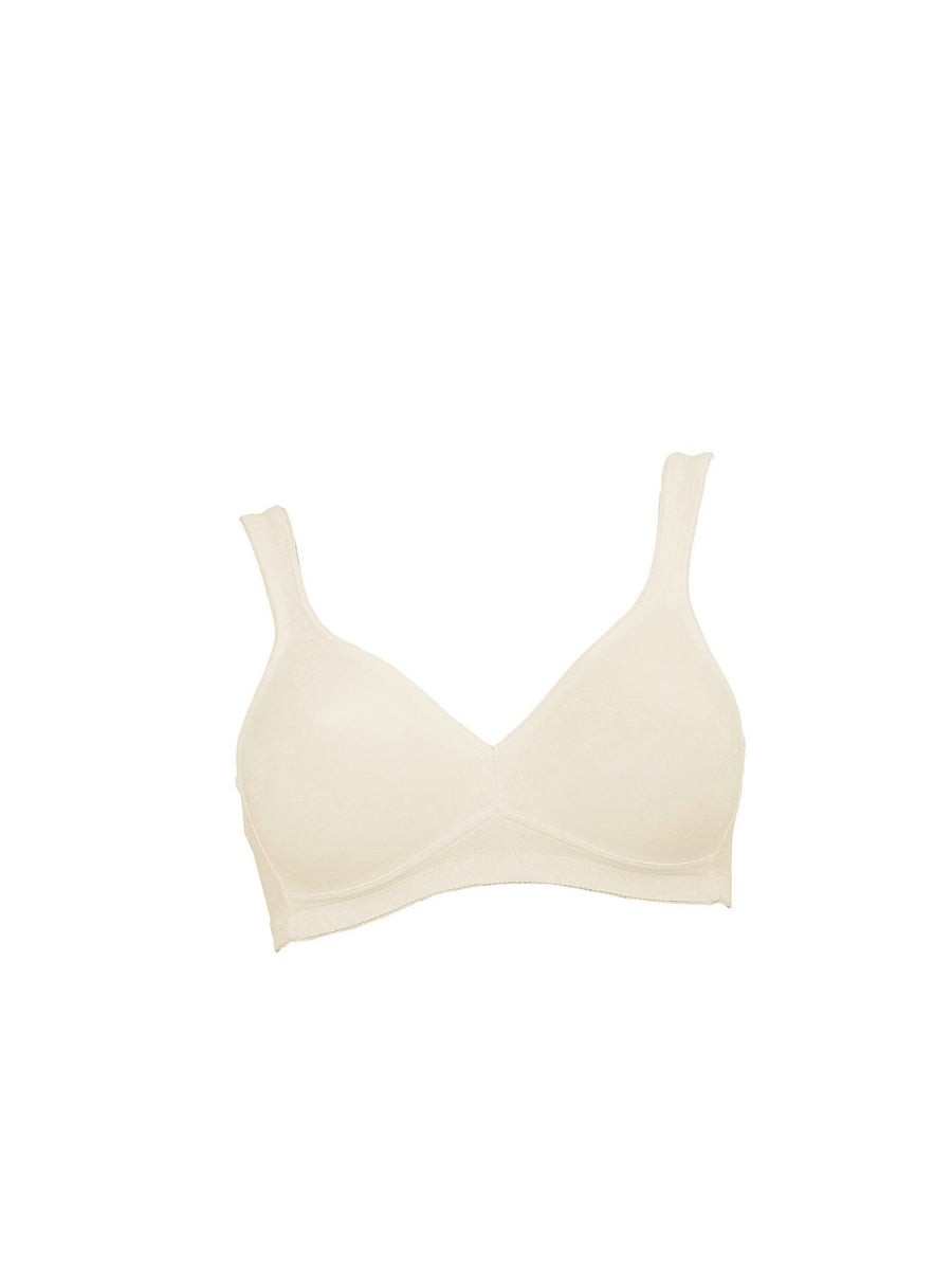 Twin Moulded Soft Bra - Champagne