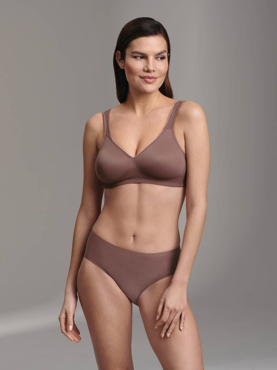 Twin Moulded Soft Bra - Berry