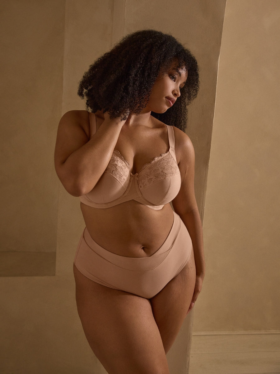Amara Full Cup Bra - Honey