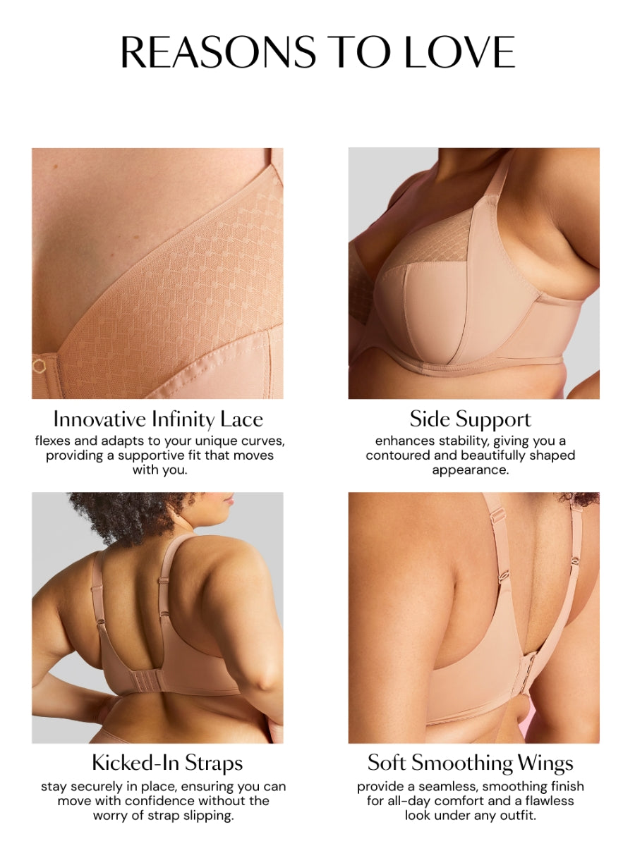 Bliss Full Cup Bra - Hazel
