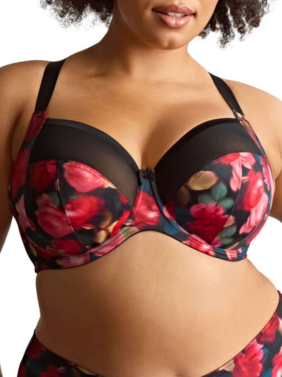 Bliss Full Cup Bra - Rose Print