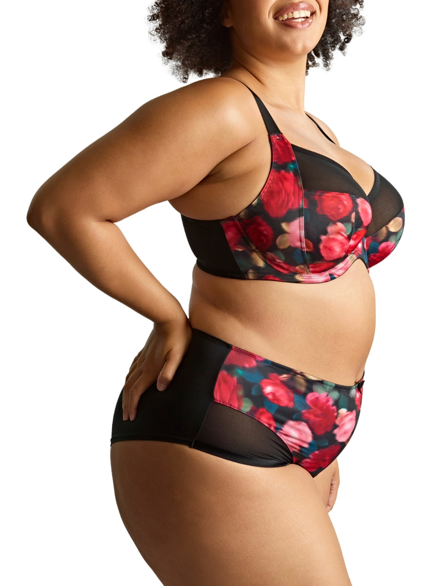 Bliss Full Cup Bra - Rose Print
