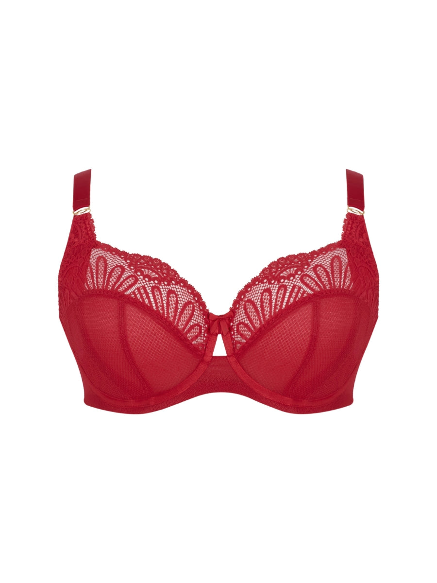 Entice Full Cup Bra - Red