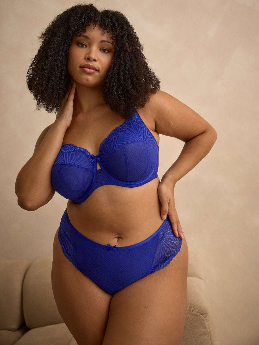 Entice Full Cup Bra - Indigo