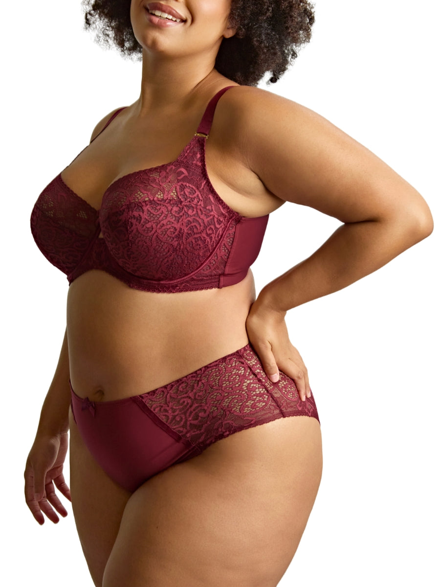 Estel Full Cup Bra - Cherry Red