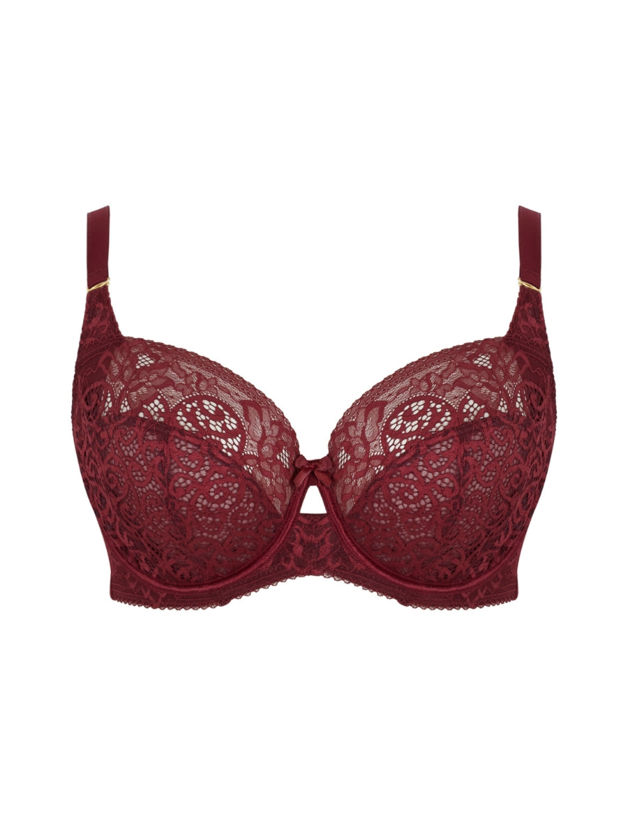 Estel Full Cup Bra - Cherry Red