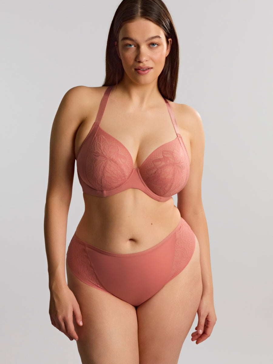 Sophia Plunge Bra - Sienna Rose