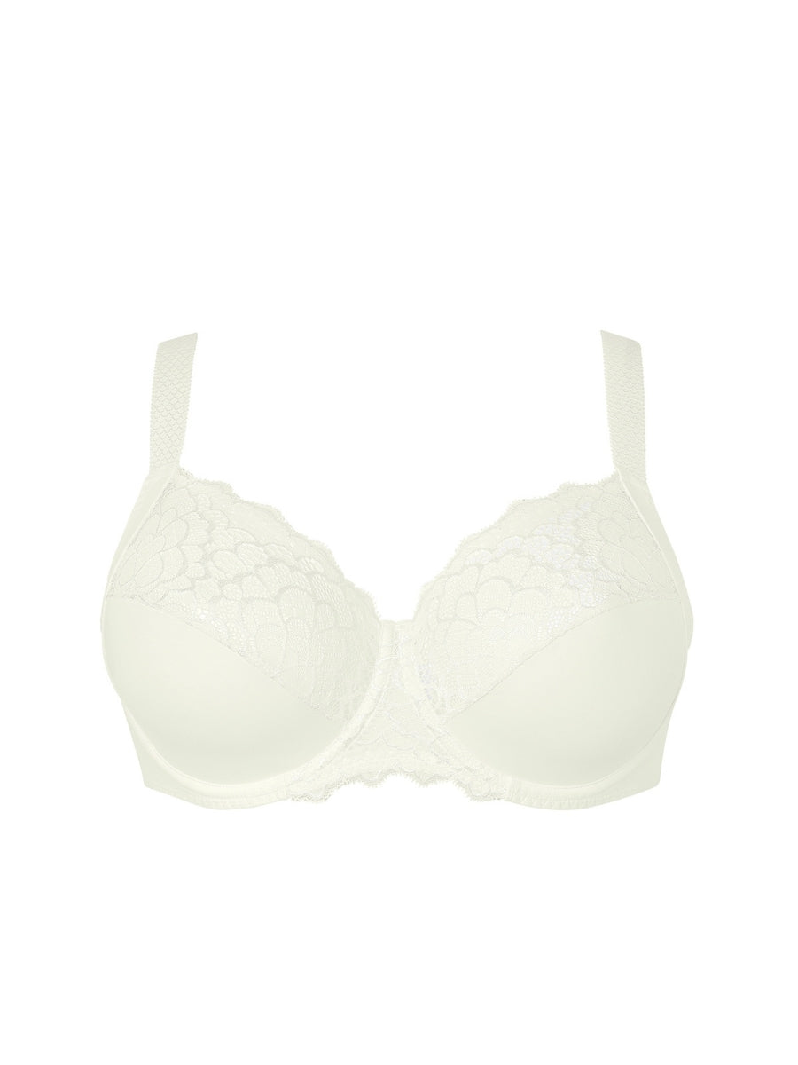 Caresse Full Cup Support Bra - Natural