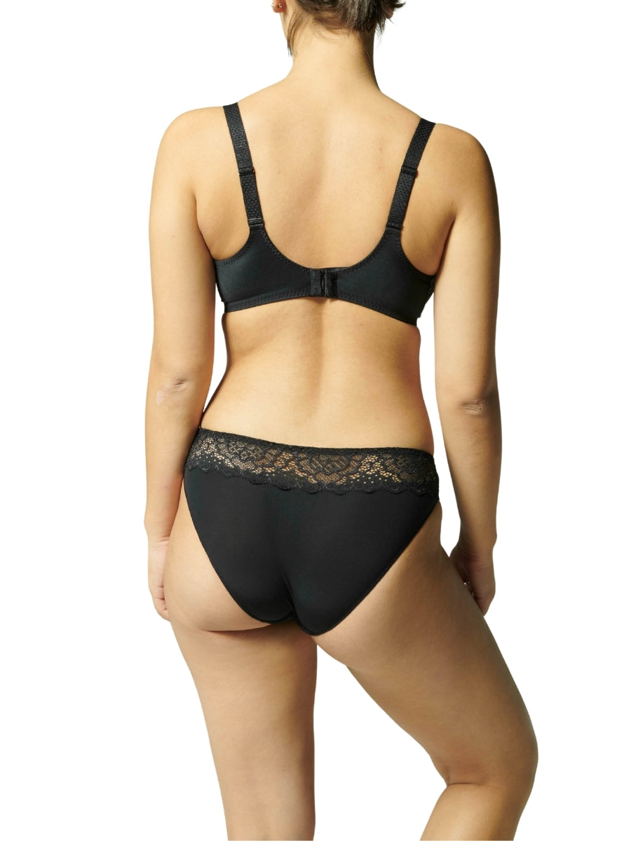 Caresse Seamless Moulded Bra - Black