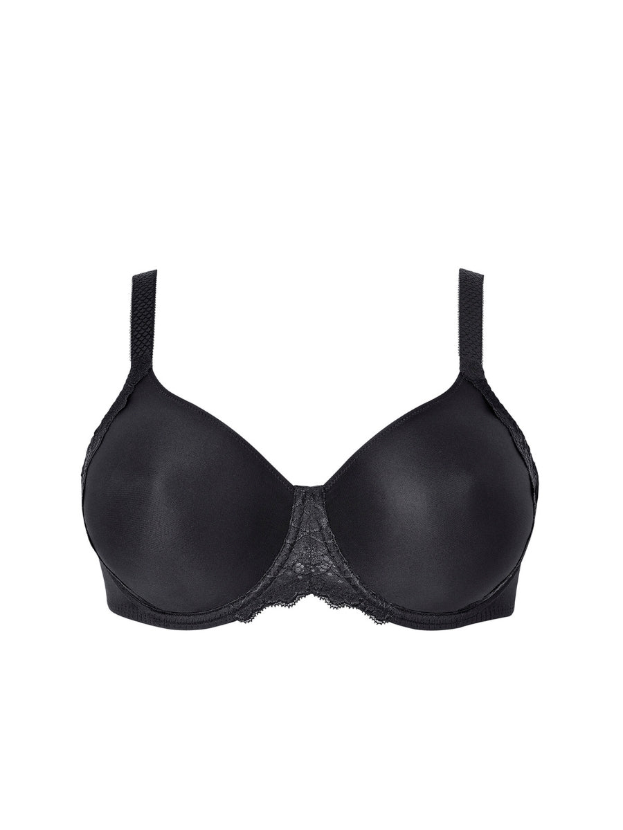 Caresse Seamless Moulded Bra - Black