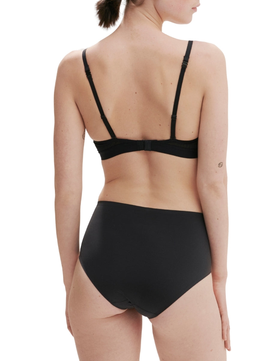 Essentiel Wireless Padded Plunge Bra - Black