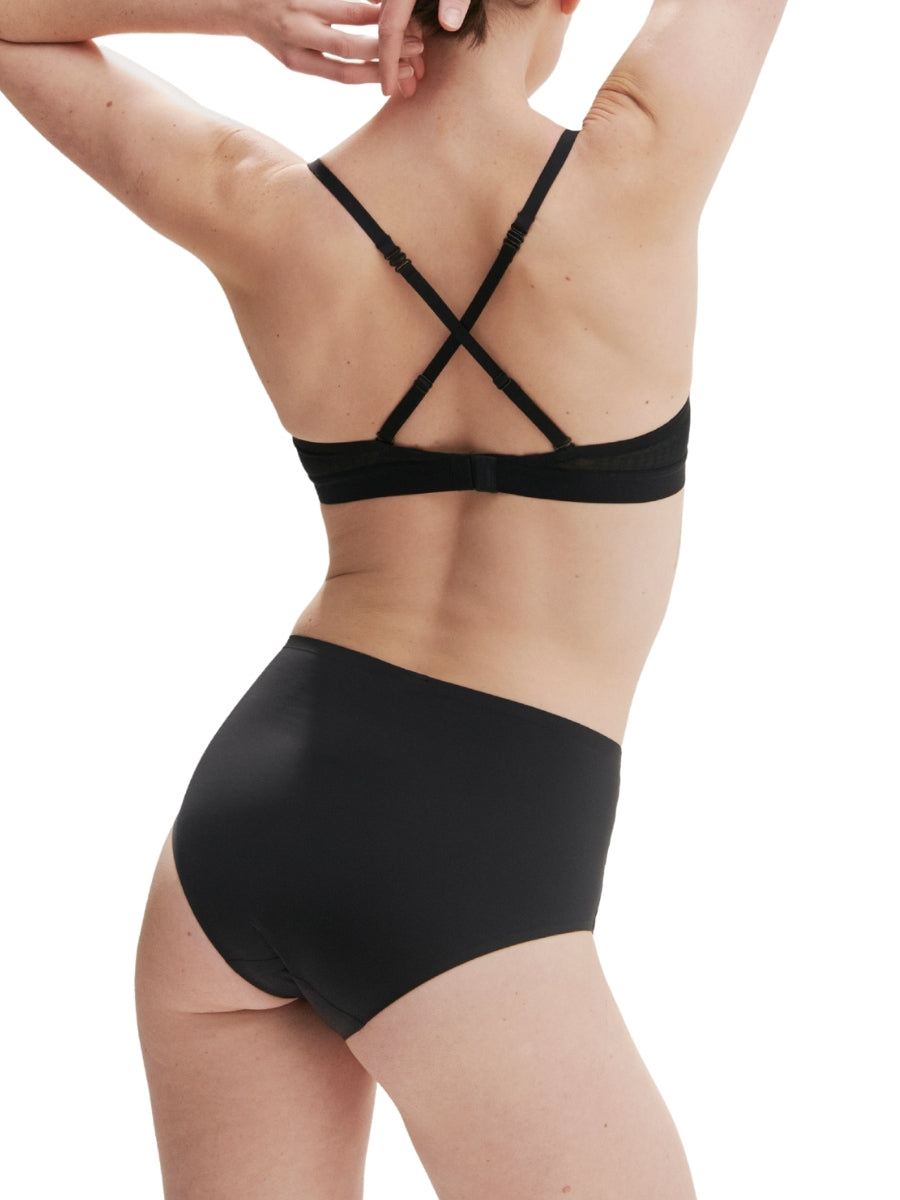 Essentiel Wireless Padded Plunge Bra - Black