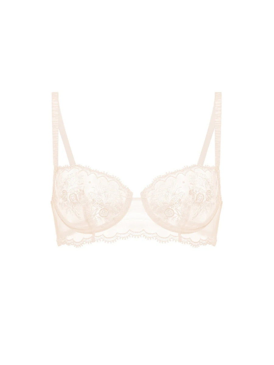 Intrigue Half Cup Bra - Sakura Pink