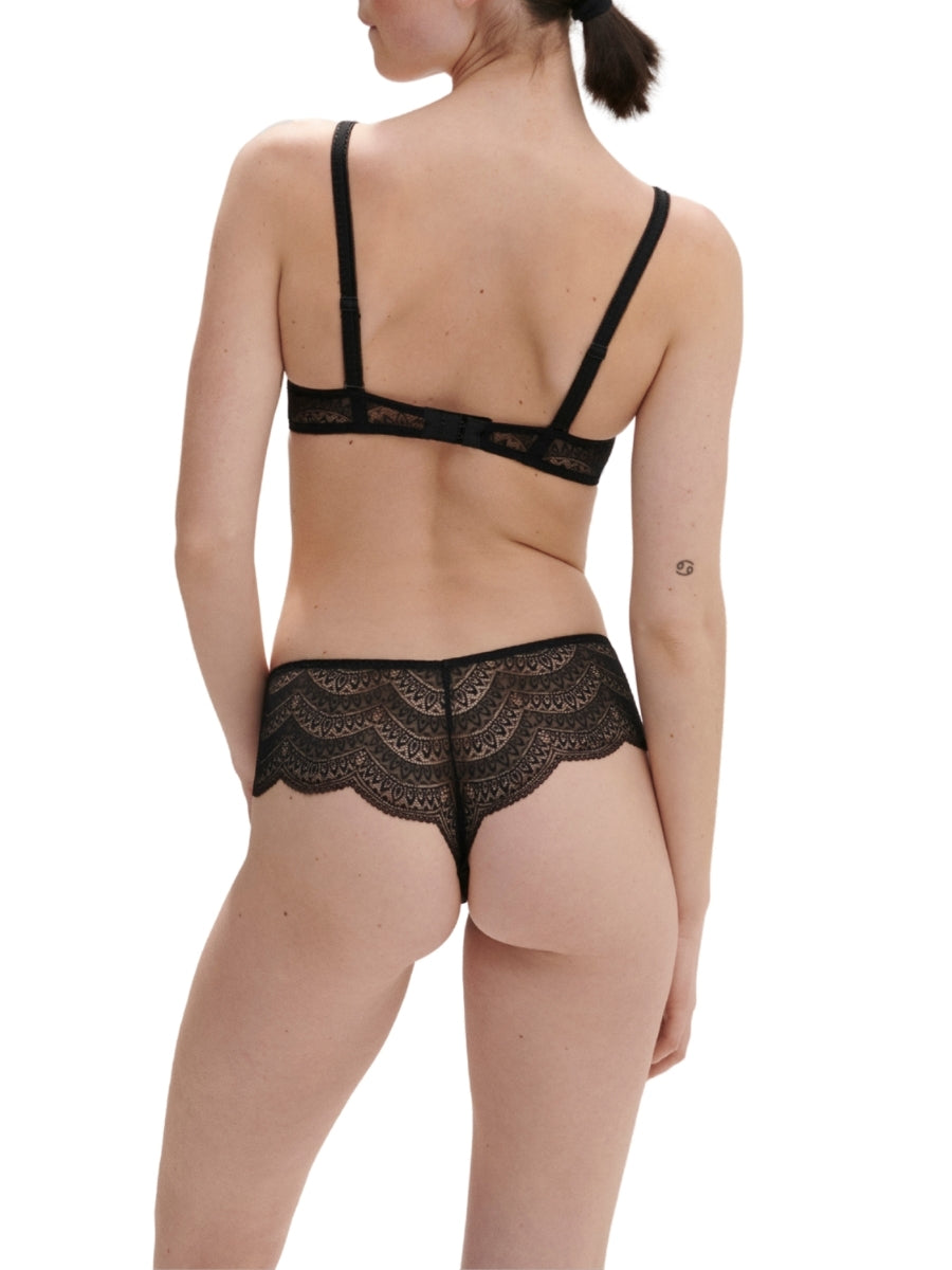 Karma Non-Wired Triangle Bra - Black