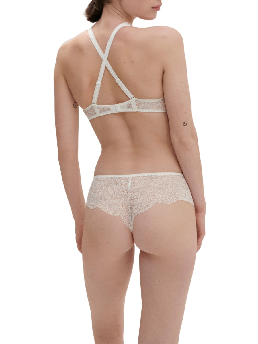 Karma Non-Wired Triangle Bra - Natural