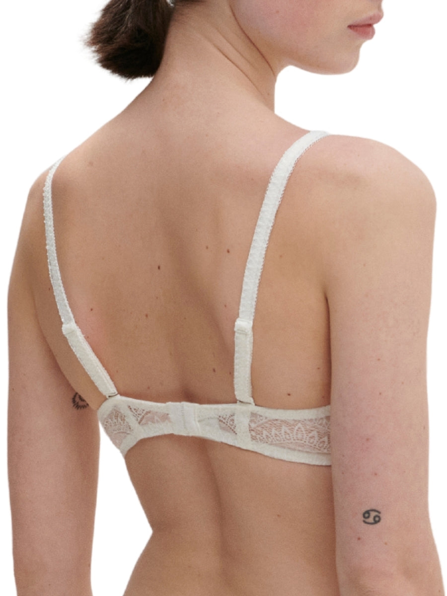 Karma Non-Wired Triangle Bra - Natural