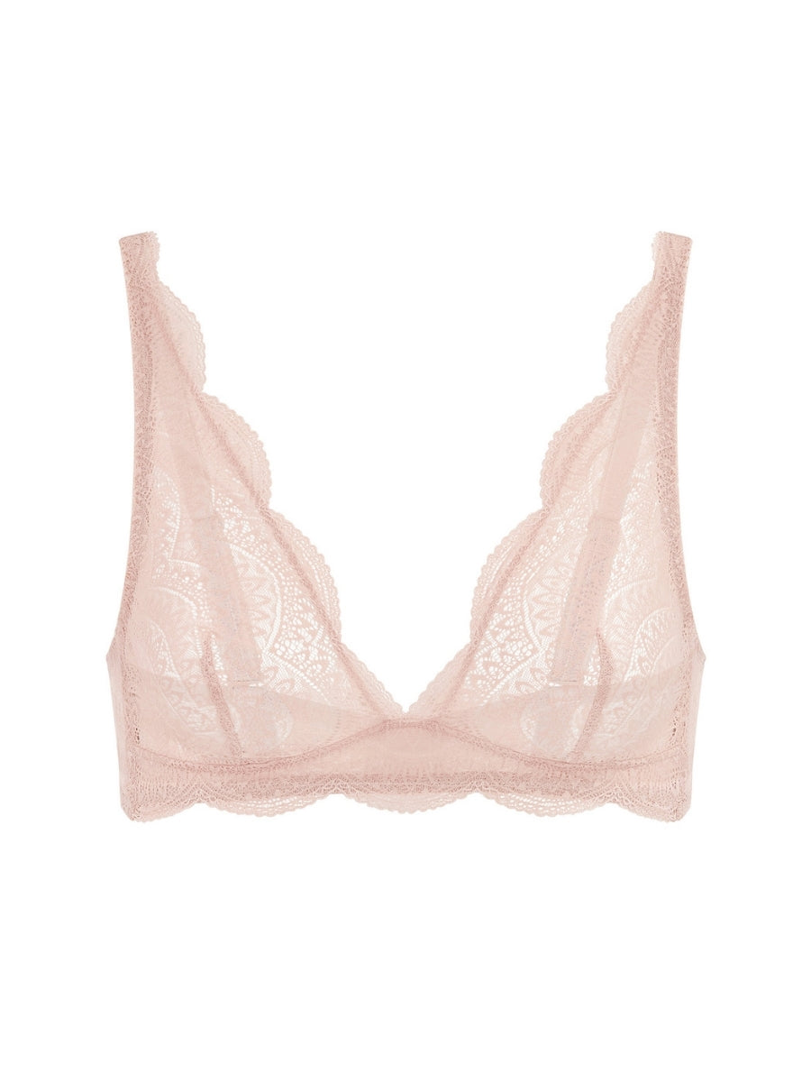 Karma Non-Wired Triangle Bra - Peau Rosée