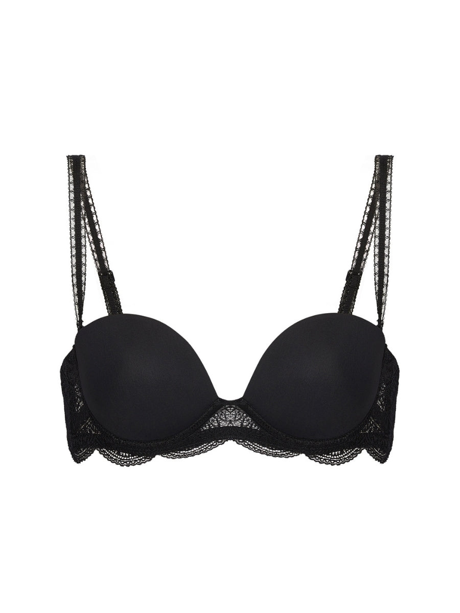Karma Plunge Strapless Bra - Black