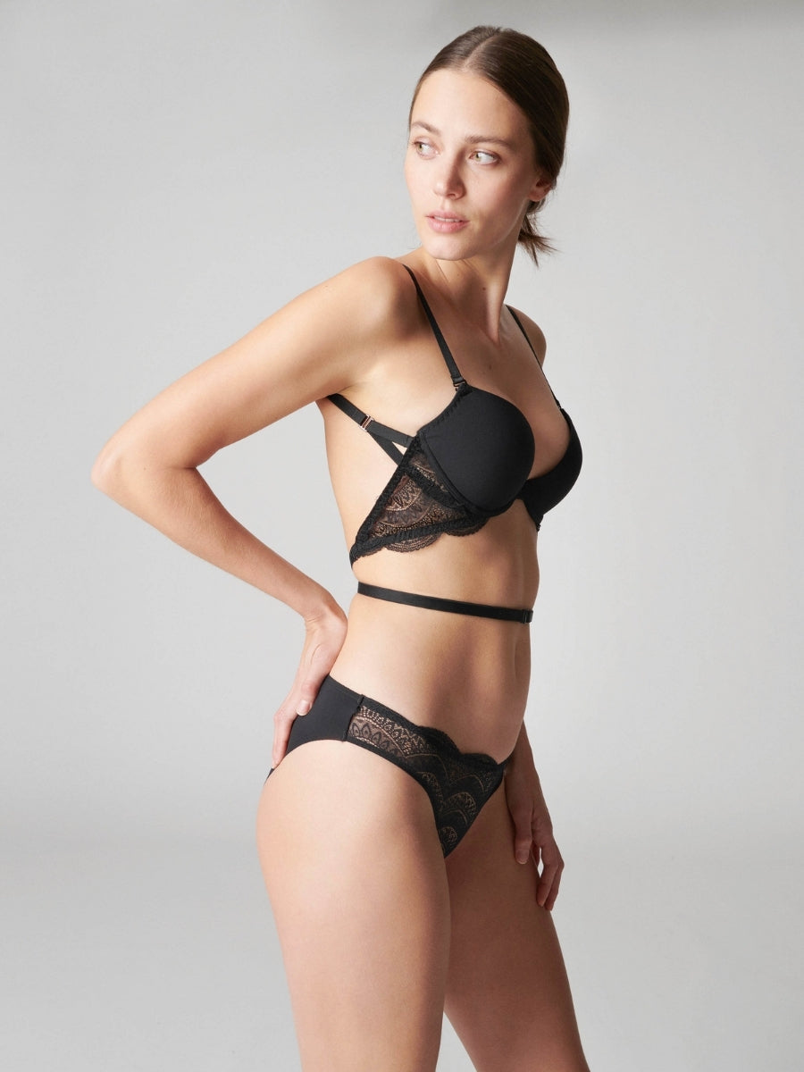 Karma Multiway Push Up Bra - Black