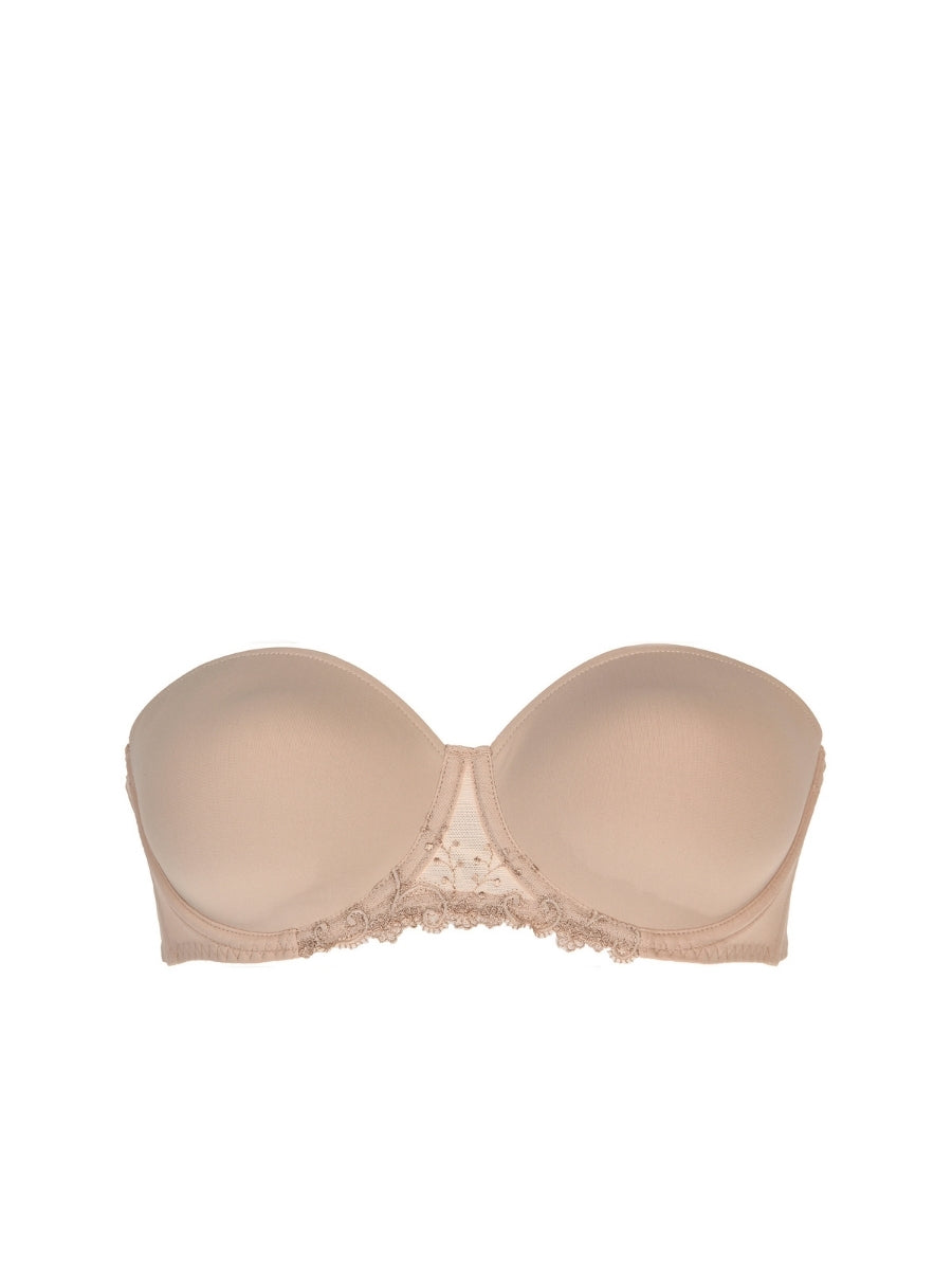 Délice 3D Moulded Strapless Bra - Nude