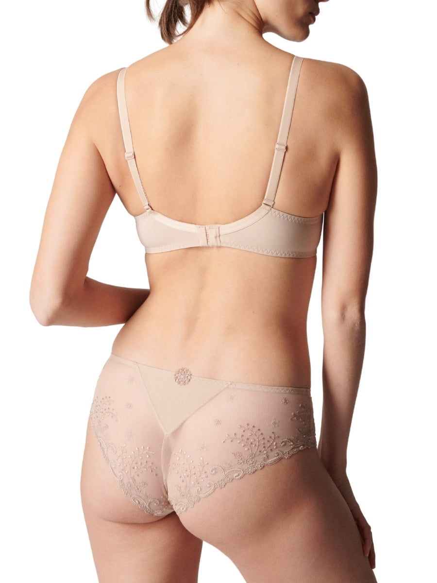 Délice Triangle Plunge Bra - Nude