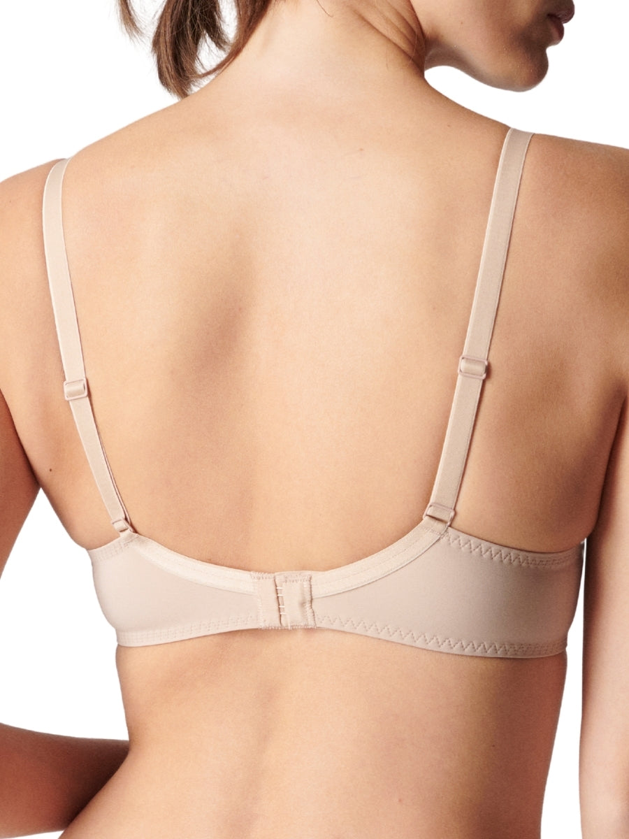 Délice Triangle Plunge Bra - Nude