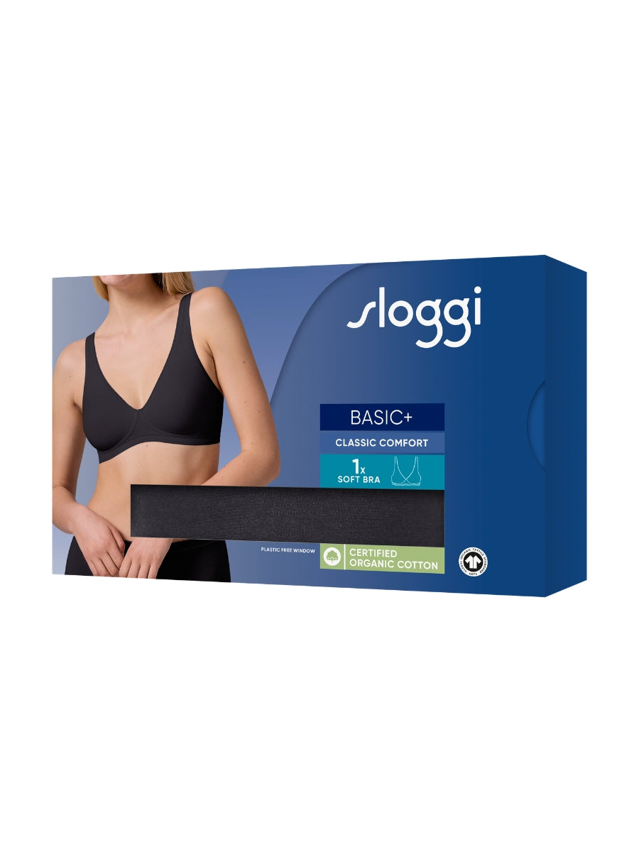 Basic+ Soft Bra - Black