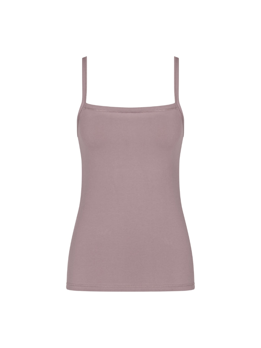 EVER Ease Spaghetti Top - Foggy Mauve