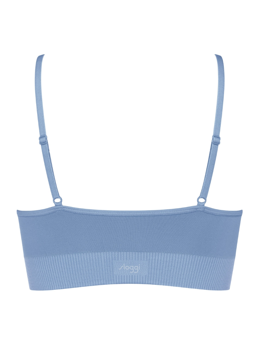 EVER Infused Camomile Bralette - Azura Blue