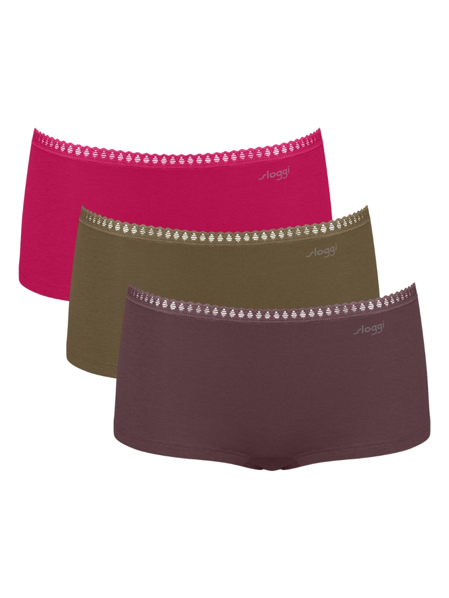 Brown / Khaki / Dark Pink
