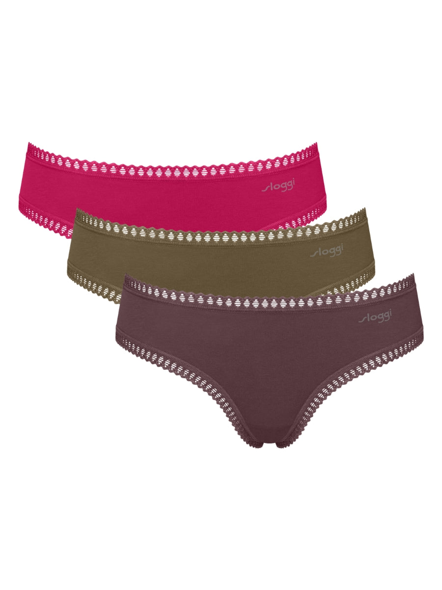 Brown / Khaki / Dark Pink