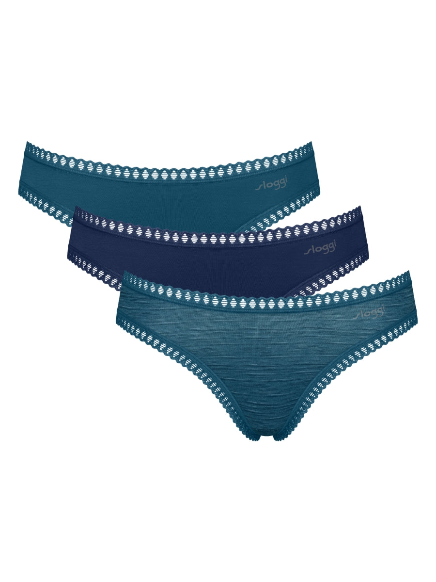 Teal / Navy / Teal Pattern