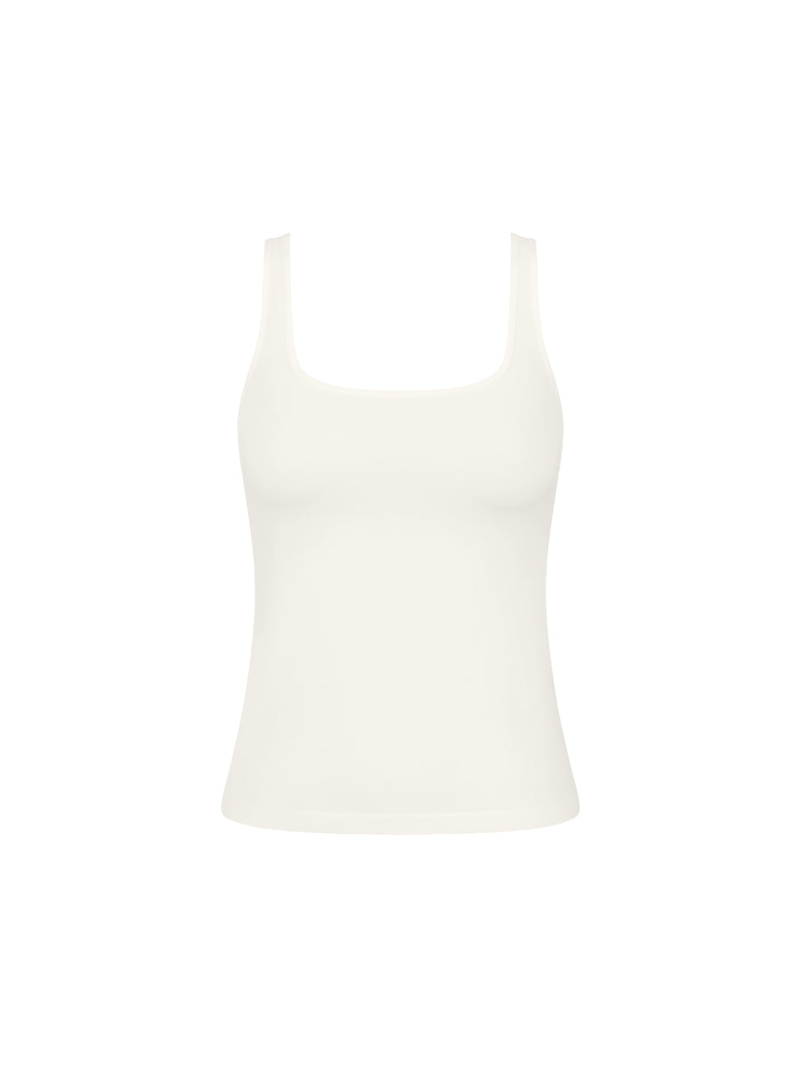 GO Sense Tank Top - Silk White