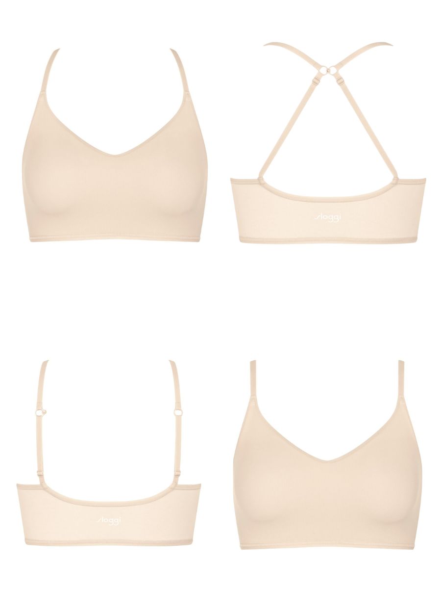 sloggi soft adapt v neck top