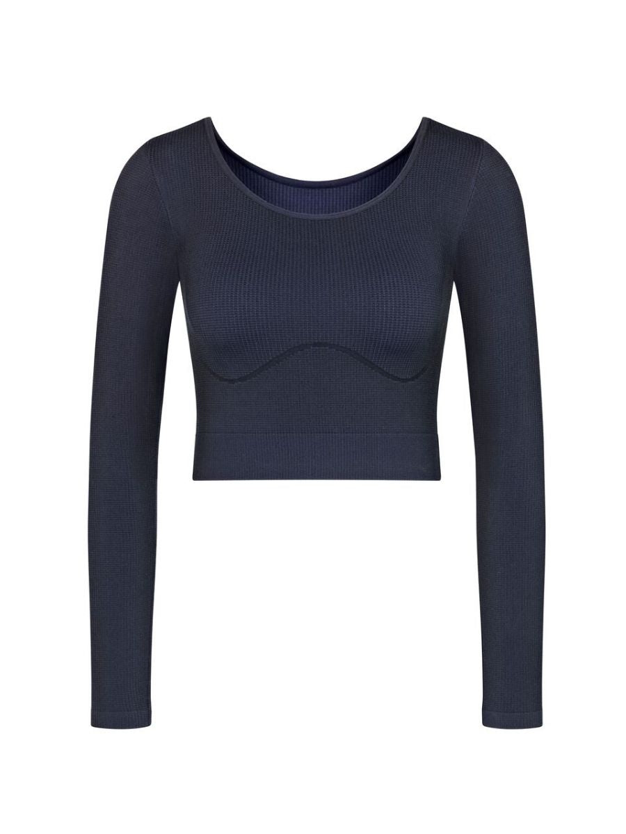 sloggi ever infused long sleeve crop top