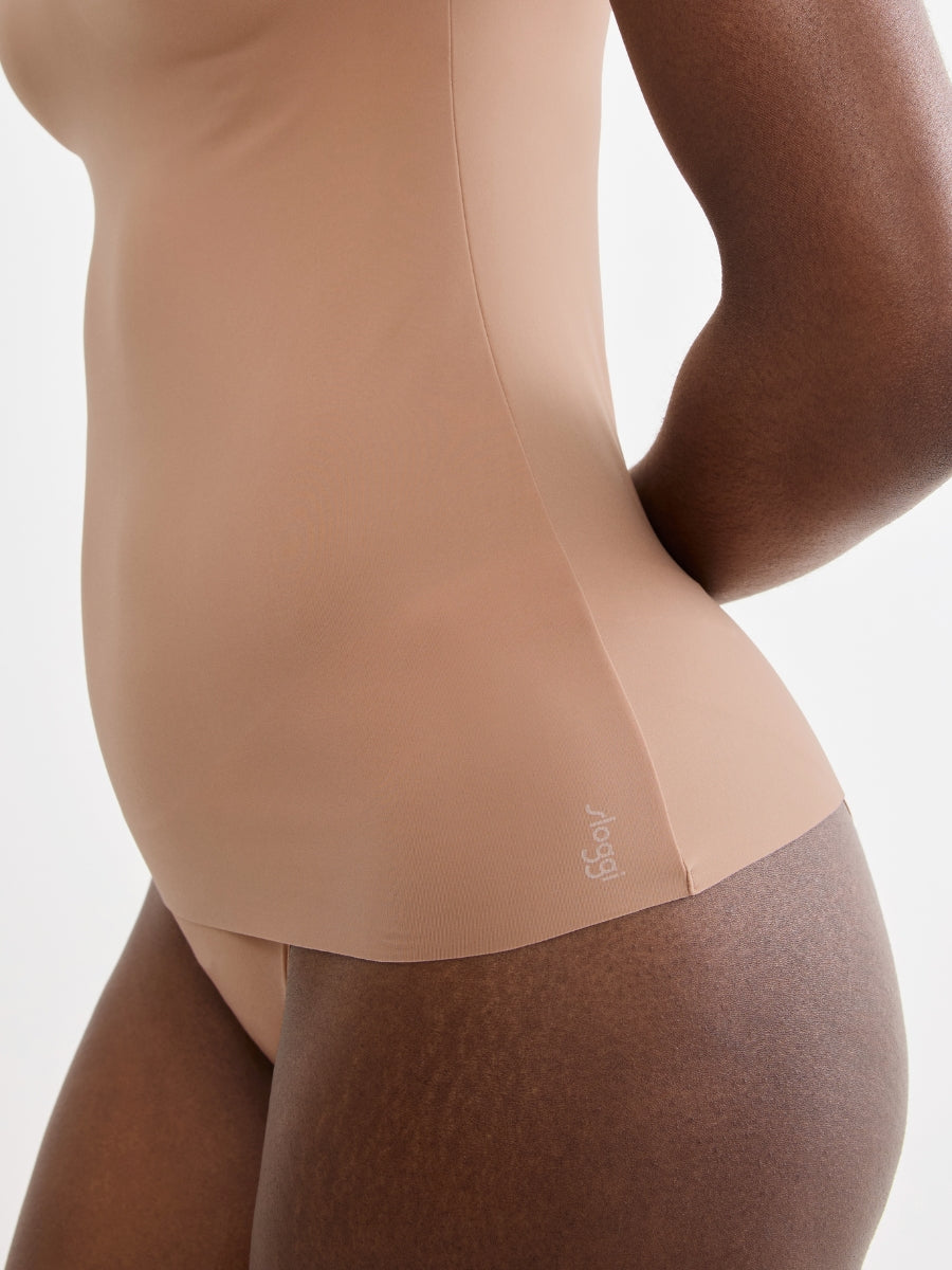 ZERO Feel 2.0 Built In Bra Cami Top - Nostalgic Brown