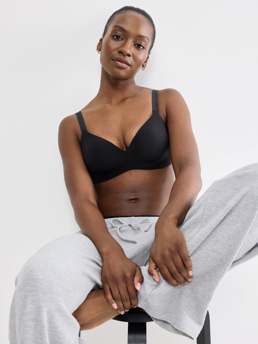ZERO Feel 2.0 UP T-Shirt Bra - Black