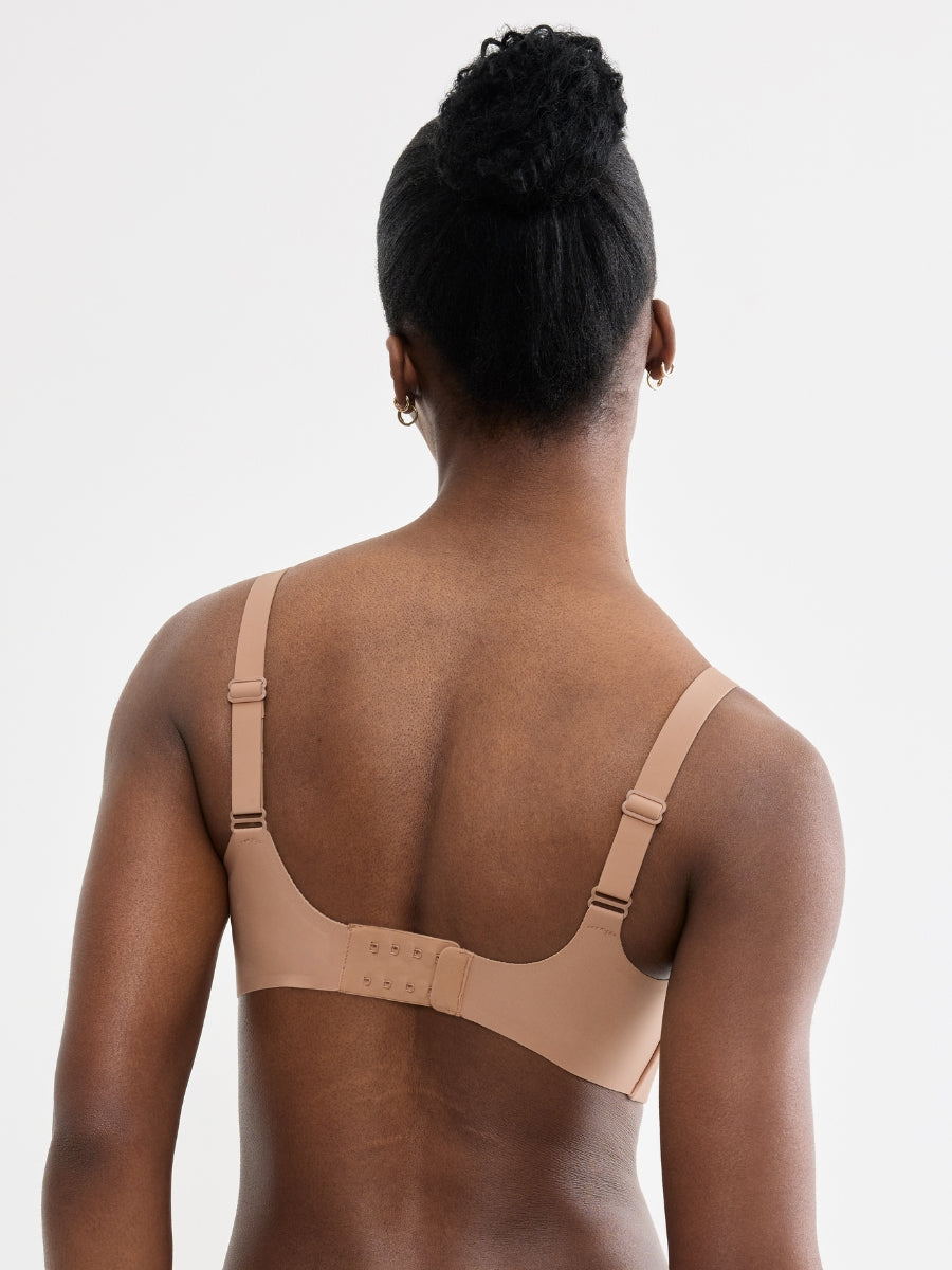 ZERO Feel 2.0 UP T-Shirt Bra - Nostalgic Brown
