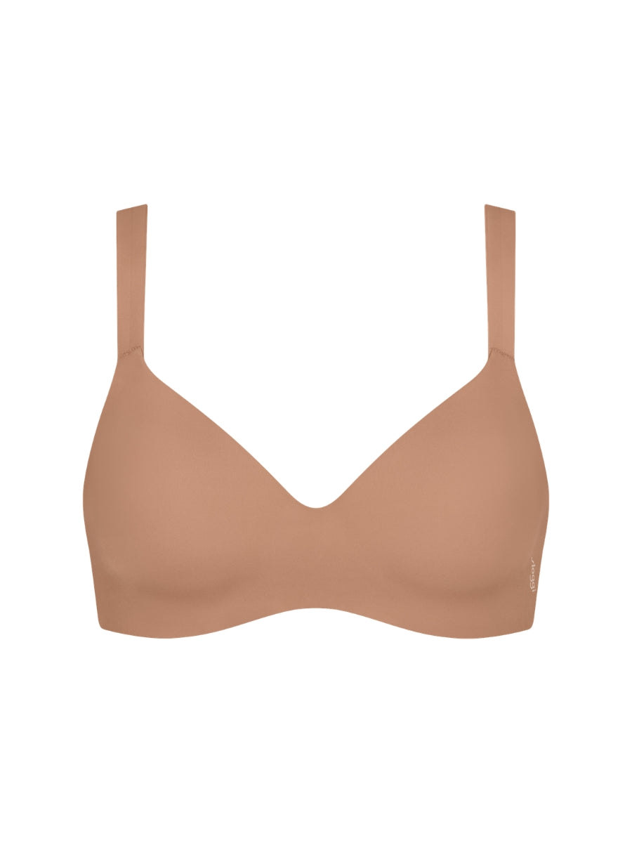 ZERO Feel 2.0 UP T-Shirt Bra - Nostalgic Brown