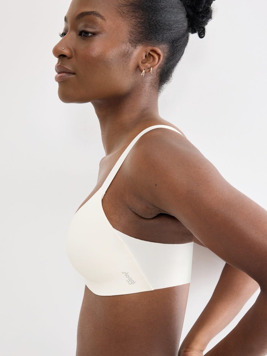 ZERO Feel 2.0 UP T-Shirt Bra - Silk White