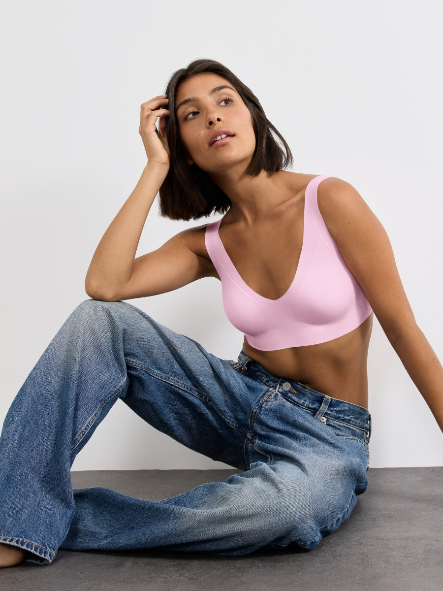 ZERO Feel 2.0 Bralette - Floral Pink