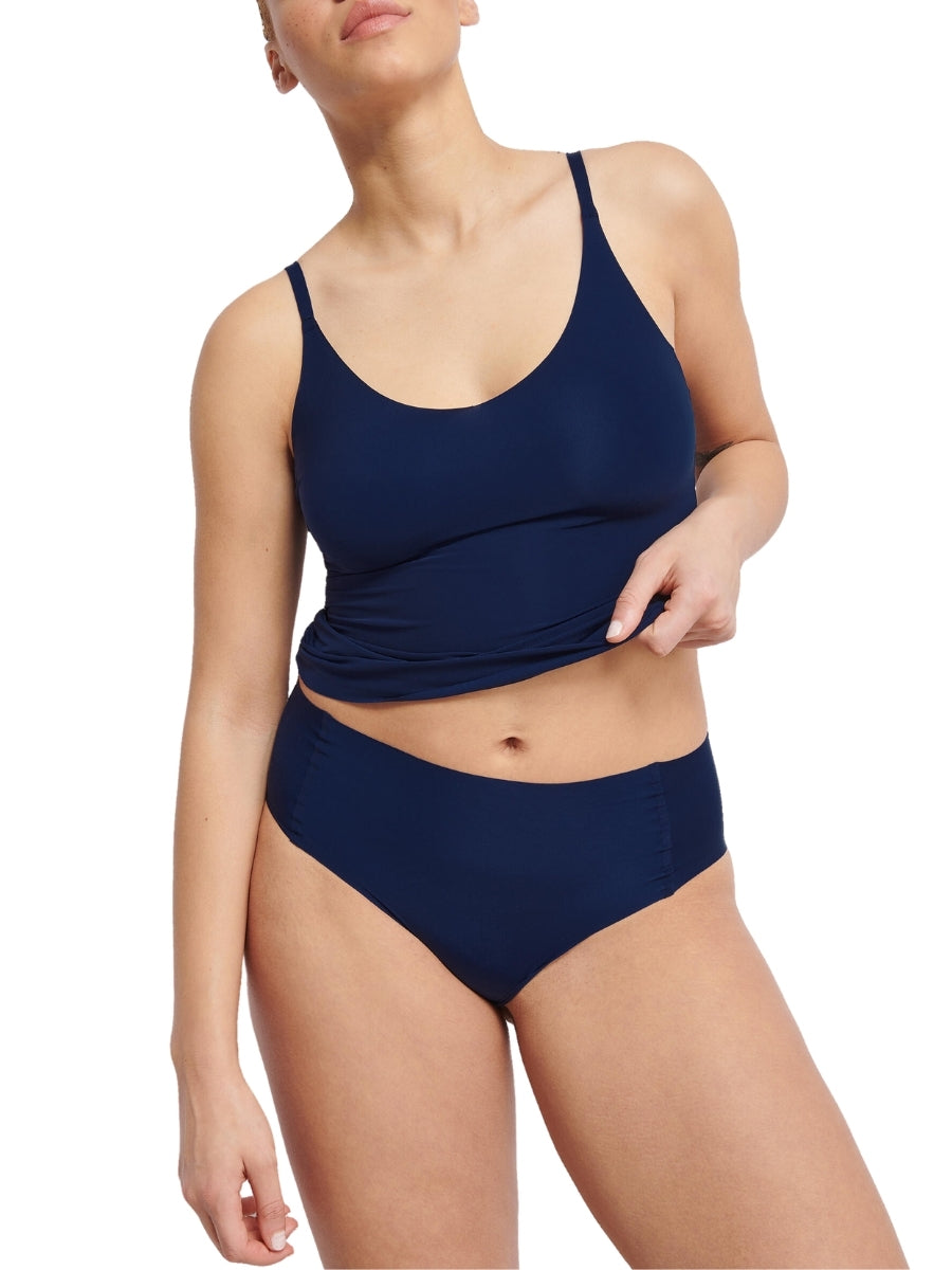 ZERO Feel 2.0 Spaghetti Top - Navy